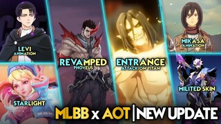 REVAMPED PHOVEUS | AOT ENTRANCE ANIMATION | NOVARIA FEBRUARY STARLIGHT UPDATE - MLBB #whatsnext