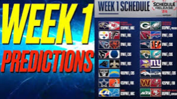 NFL2024-25 สรุปผลอเมริกันฟุตบอล สัปดาห์ที่ 1
