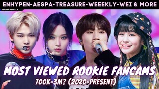 MOST VIEWED ROOKIE FANCAMS (Predebut-Debut) | Enhypen, Treasure, Aespa, Secret Number, Stayc & More