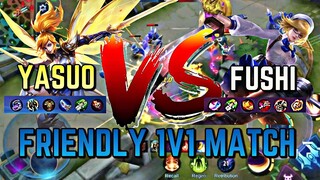 OFFICIAL YASUO VS FUSHI | Friendly 1v1 Fanny Match | Raffle Build