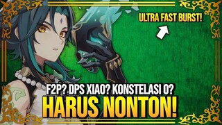 F2P DPS Xiao Wajib Nonton! 5 Detik Sekali bisa Elemental Burst! - Genshin Impact : Indonesia