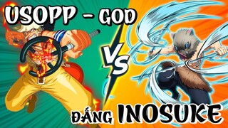 👉 Anime đại chiến - Vua bắn tỉa Usopp 🆚 Vua tấu hài Inosuke | Onepiece vs Demon Slayer