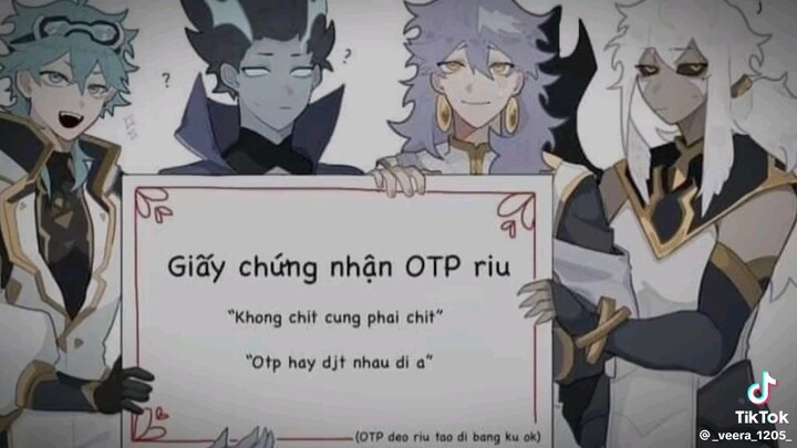 Giấy chứng nhận OTB riu