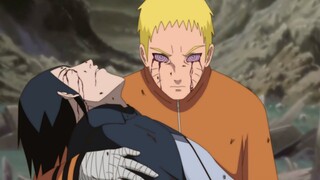 Ketika Sasuke Memberikan Mata Rinenggannya Kepala Naruto