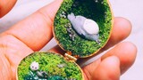 Handmade|The Totoro in a Walnut