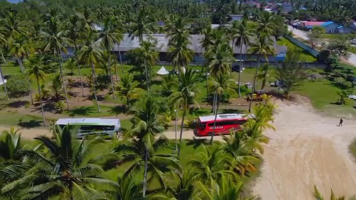 healing niatnya. tapi malah jadi lomba 😅