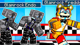 Glamrock ENDO Attack Glamrock FREDDY ใน Minecraft Security Breach Five Nights ที่ FNAF ของ Freddy