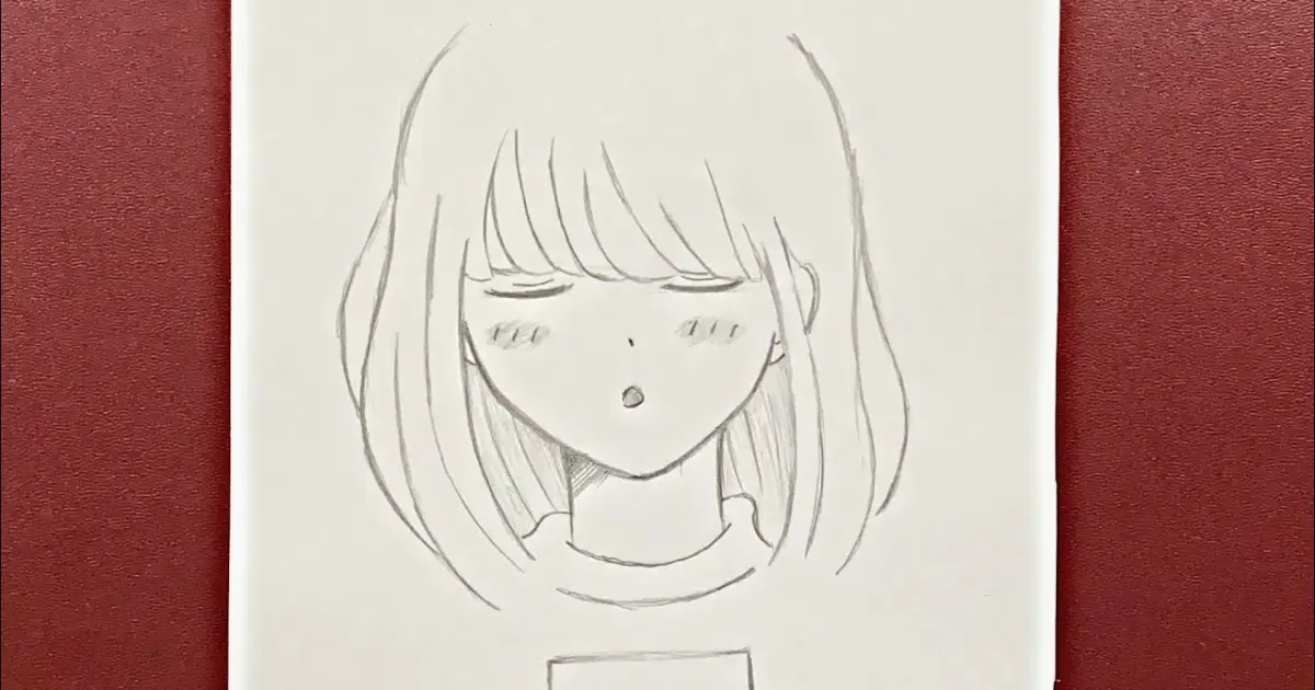 Easy drawing for beginners | how to draw anime girl easy step-by-step - Bilibili Easy drawing for beginners | how to draw anime girl easy step-by-step - Bilibili