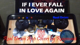 KENNY ROGERS AND ANNE MURRAY - IF I EVER FALL IN LOVE AGAIN | Real Drum App Covers by Raymund