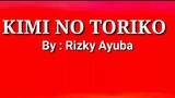 Kimi no toriko lyrics by:Rizky Ayuba