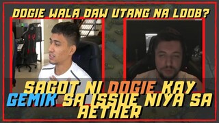 DOGIE WALA DAW UTANG NA LOOB? SAGOT NI DOGIE KAY GEMIK!