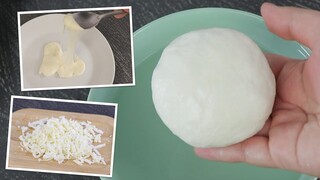 Tự làm phô mai Mozzarella hay phô mai kéo sợi tại nhà chỉ từ 3 nguyên liệu cơ bản