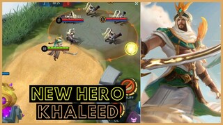 Mobile Legends New Hero Khaleed (ALL THAT YOU NEED TO KNOW) + WEEKLY DIAMOND GIVEAWAY WINNERS!