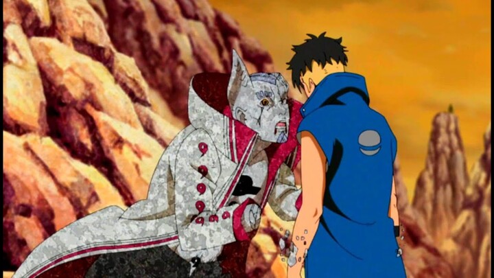 Isshiki Otsutsuki Death - Kawaki Kills Isshiki and Steps on his Head
