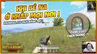 BÉ NA XUẤT HIỆN KHẮP NƠI CÙNG LỖI BUG CỰC KÌ LỚN TRONG BẢN ĐỒ ERANGEL MỚI PUBG MOBILE !