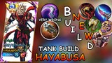 No One Is Ready For This "Tank Build" Hayabusa | Hayabusa New Build 2024 | Mobile Legends