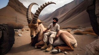 This Man Captured The Biggest Goat In the World