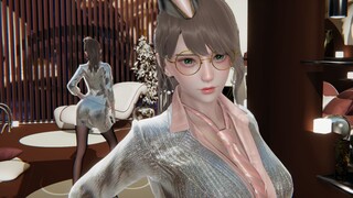 姐姐的衣服好亮哦   60帧[MMD]