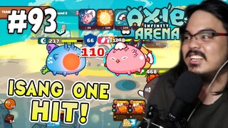 ISANG ONE HIT KA LANG! | Axie Infinity (Tagalog) #93