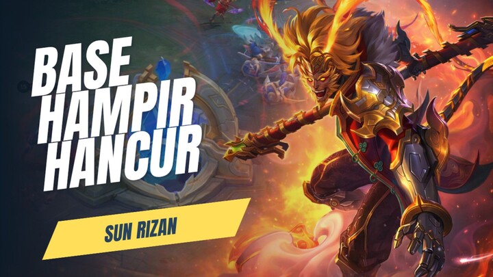 Sun vs Team Beban dan Lapu Lapu Jago | Mobile Legends, SUN RIZAN