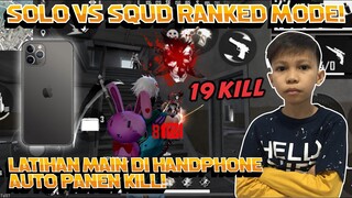 ACAK ACAK BERMUDA! RATAIN 3 SQUAD DI MAP BERMUDA! AUTO KILL 19! SOLO VS SQUAD RANKED!