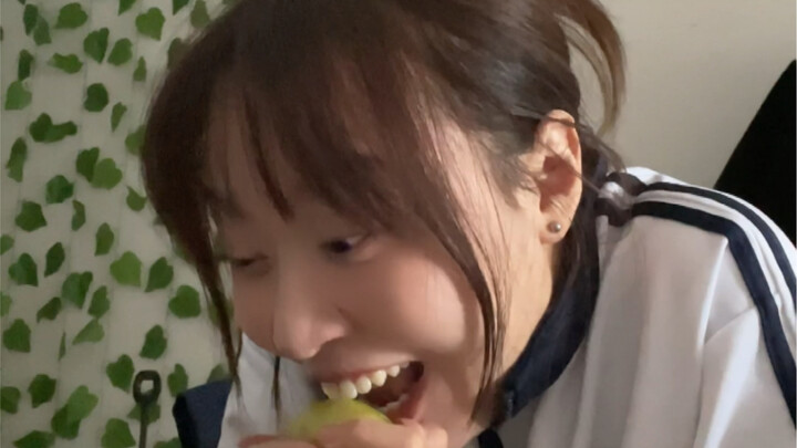 When you see your classmates passing out food