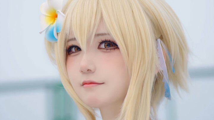 Kehidupan|Cosplay Jadi Lumine, Lihat Siapa yang Bilang Aku Imut