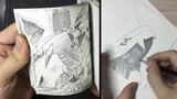 [Hội họa] Mất 120 giờ để vẽ "Digimon - Cái chết của War Greymon"
