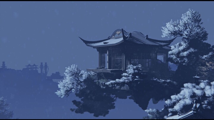 [Jianwang 3 Home] Taoist goes down the mountain - Chunyang theme home [Xiaoyaoyou] running map displ