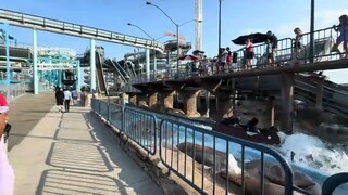 Carnival Games at Morey's Surfside Pier (Wildwood NJ), 4K park walkthrough & tou