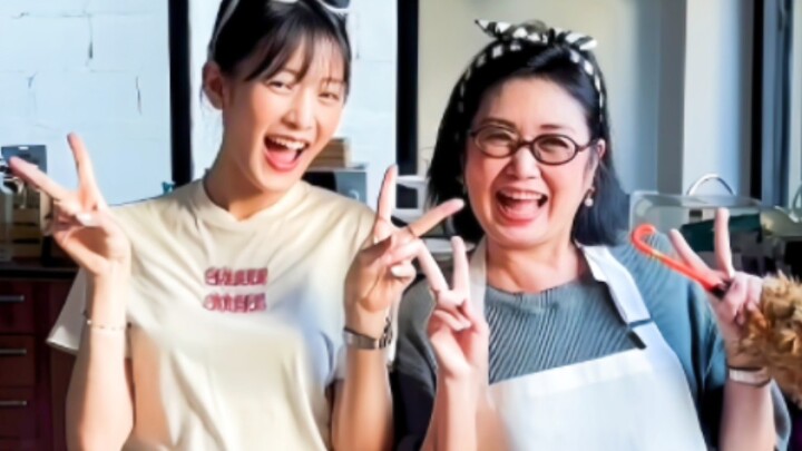 So cute! Minnie and her mom’s Wife challenge is adorable! [GIDLE]
