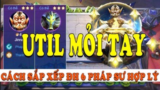 Cờ Liên Quân | Cách Sử Dụng Đội Hình 6 Pháp Sư UTIL Liên Tục | Cờ Thủ Gaming