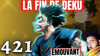 DEKU VA TOUT DONNER ! AFO VS LA CAVALERIE DES AVENGERS - MY HERO ACADEMIA 421 - REVIEW MANGA