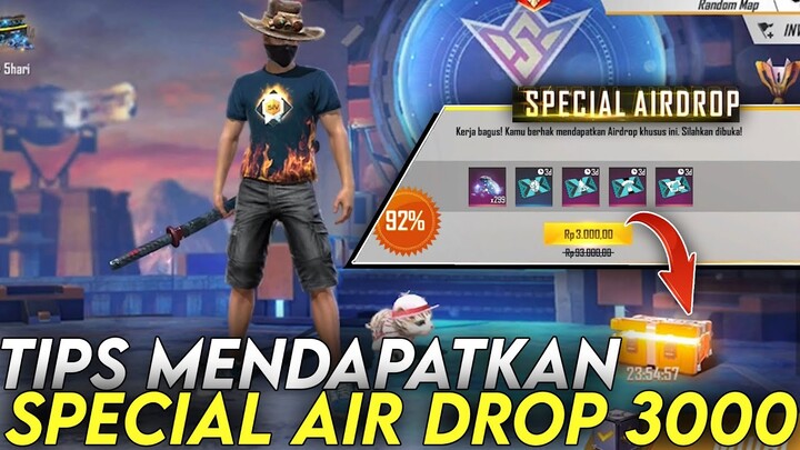 Tutorial Mendapatkan Diskon Special Air Drop 3000 Rupiah | FREE FIRE