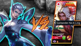 Can EUDORA do the 1 HIT COMBO on this TOP SENIOR LORD SHEN LING? | EUDORA GAMEPLAY 2022 | MLBB