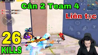 PUBG Mobile - Trận đấu Solo squad hay nhất mùa 18 của Bộ Bim, Vs màn vẩy K98 đi luôn 1Team 4 siêu Ảo