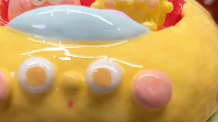 Get on the hamburger truck and go with SpongeBob! Stone Clay Crafts