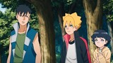 Boruto and Kawaki fight in each other Naruto defend him kawaki moments with Naruto family