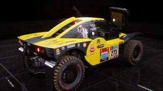 Car SMG 2WD Buggy in Dakar Desert Rally. Hanwei motorsport