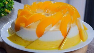 IDE JUALAN PUDING KEKINIAN | PUDING VARIAN RASA MANGGA DAN PERSIK | RASA YANG UNIK
