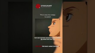 Probably one of the creepiest anime out there #anime #shorts #animeedits #animememes