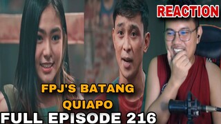 REACTION VIDEO | FPJ's Batang Quiapo Full Episode 216 (December 13, 2023)