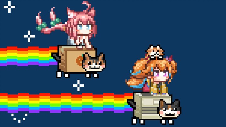 [Yaming/Cat Palace Hinata] Nyan Cat!
