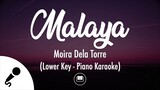 Malaya - Moira Dela Torre (Lower Key - Piano Karaoke)