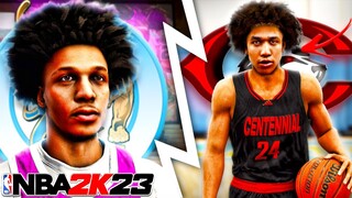 JARED MCCAIN AND MIKEY WILLIAMS TRADE BUCKETS IN HIGH SCHOOL HOOPS 2K23!