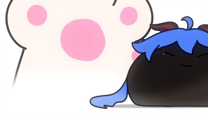 [Genshin Impact Fanfiction] Is the Black Slime so elastic? (Ganyu)