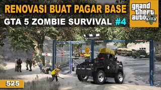 GTA 5 ZOMBIE SURVIVAL - PERKUAT PERTAHANAN BASE #525