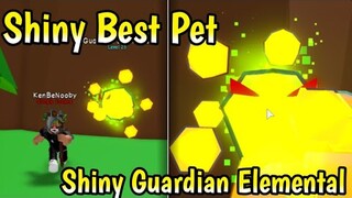 ✨Making a *SHINY* Guardian Elemental *OP STATS* in Bubblegum Simulator! (Roblox)