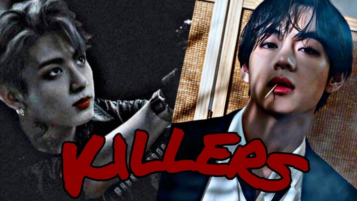 【Jung-Kook x Tae-hyung drama】19+ / Killers || Kill me and Touch me