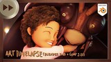 Boots Love Beeg Bug | BLENDER ART TIMELAPSE